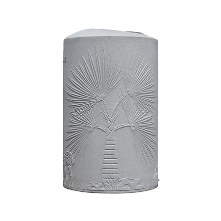 ถังเก็บน้ำ WAVE THE PALM 2000 ลิตร สีเทาดำ_1