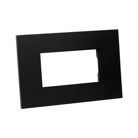 หน้ากาก 3 ช่อง HACO W1933-SBL QX สี MATT DARK_1