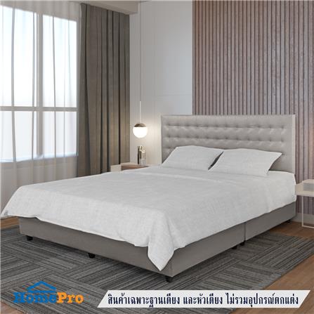 ฐานรองหัวเตียง 5 ฟุต HOME LIVING STYLE MUNICH สีเทาอ่อน_5