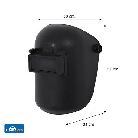 หน้ากากเชื่อมสวมหัว MATALL KMH1 สีดำ_5