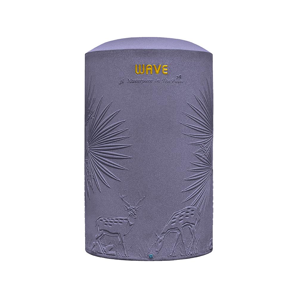 ถังเก็บน้ำ WAVE THE PALM 2000 ลิตร สีนิลม่วง