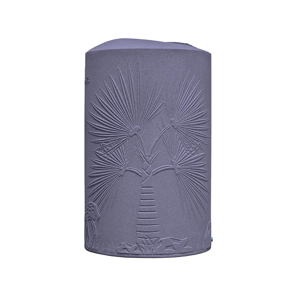 ถังเก็บน้ำ WAVE THE PALM 2000 ลิตร สีนิลม่วง