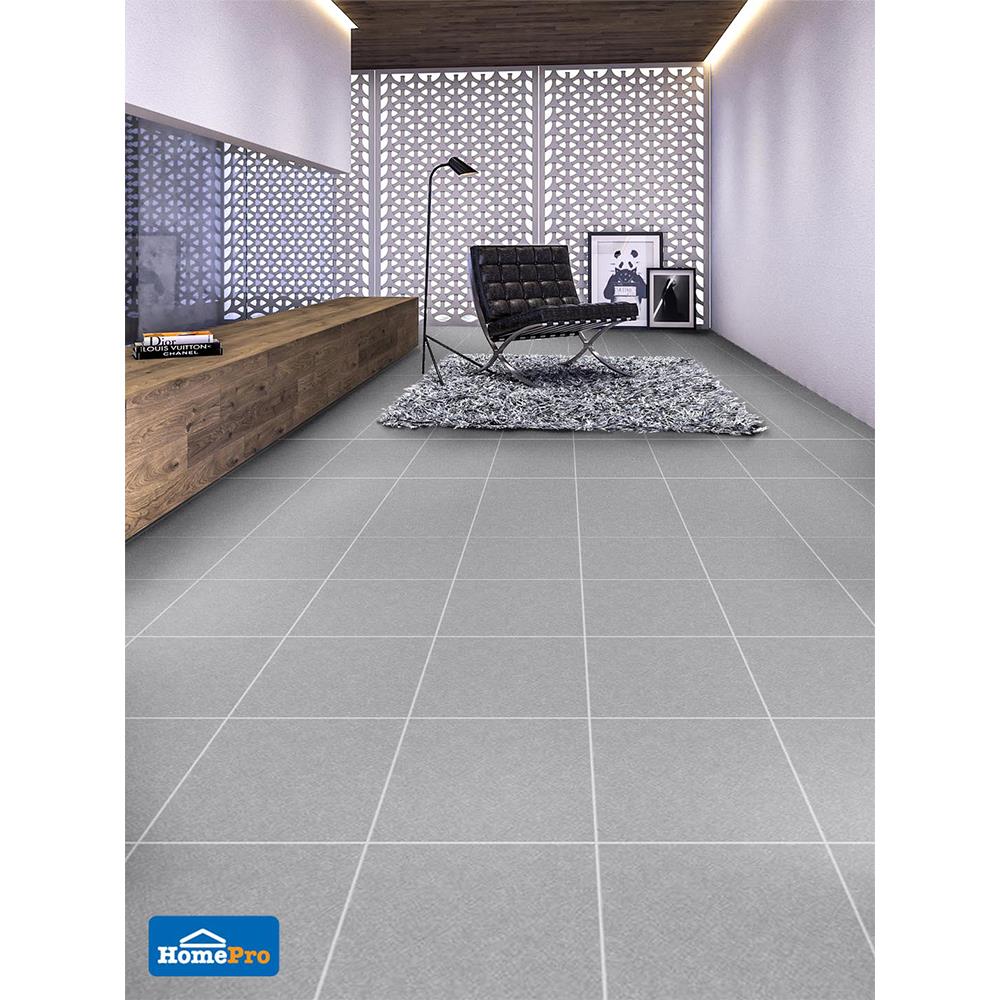 กระเบื้องพื้น 16x16 นิ้ว DURAGRES โลเนีย เทา A 0.96M2