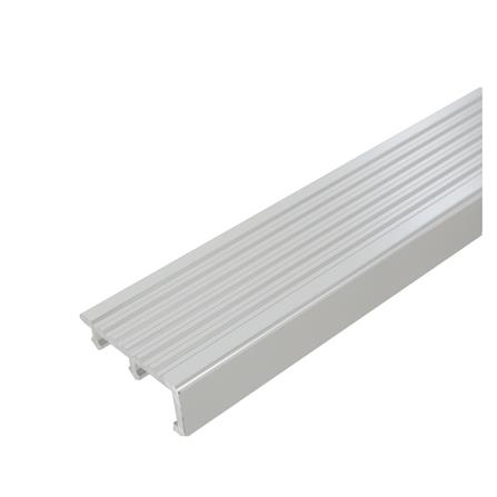 จมูกบันไดอะลูมิเนียม TARA 50 มม. 2 ม. สีเงินเงา