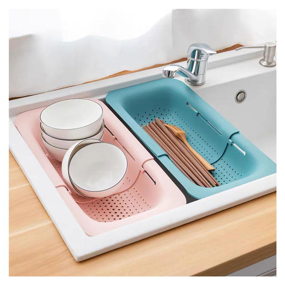 ตะแกรงพลาสติกยืดหด PARNO AP-ONEW P สีชมพู