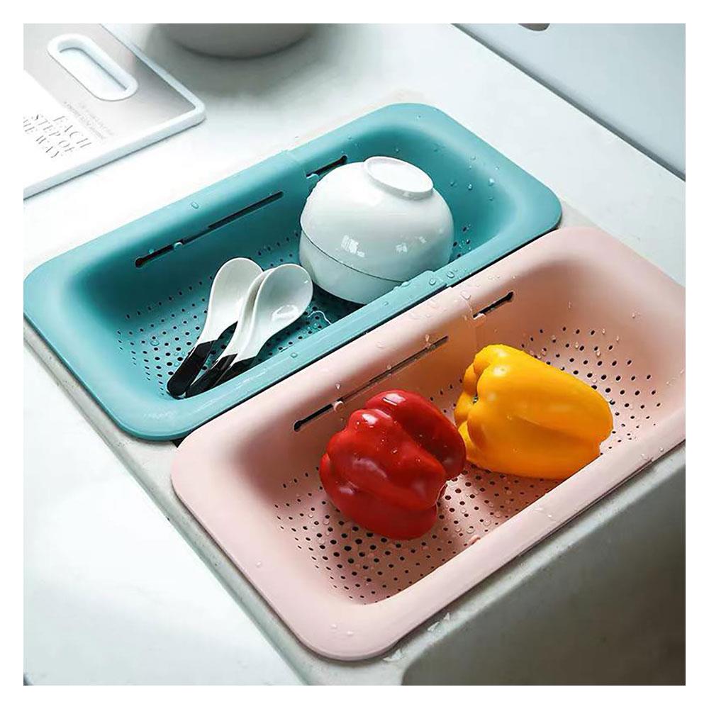 ตะแกรงพลาสติกยืดหด PARNO AP-ONEW P สีชมพู