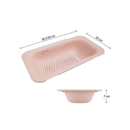 ตะแกรงพลาสติกยืดหด PARNO AP-ONEW P สีชมพู_7