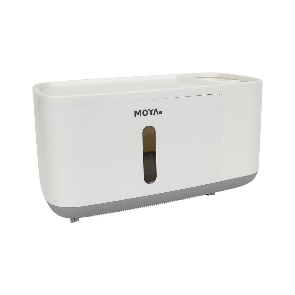 ที่ใส่กระดาษ MOYA E1808 สีขาว+เทา