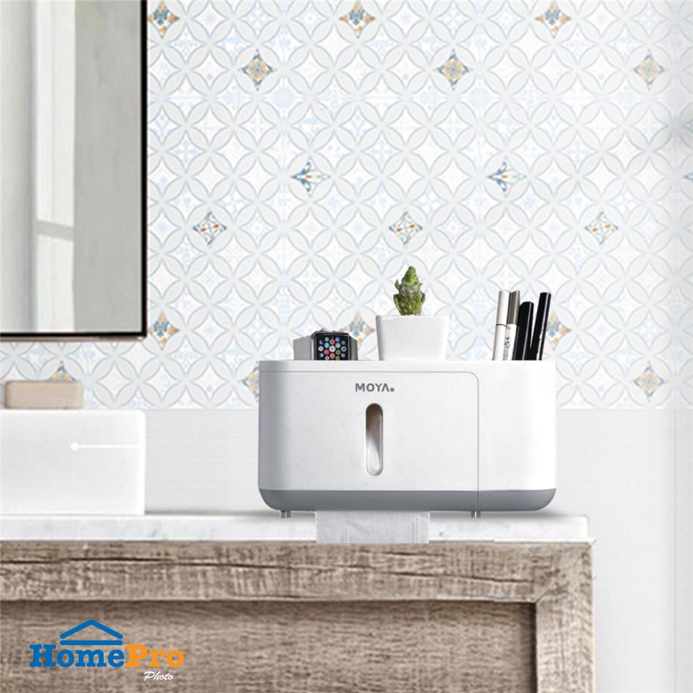 ที่ใส่กระดาษ MOYA E1808 สีขาว+เทา