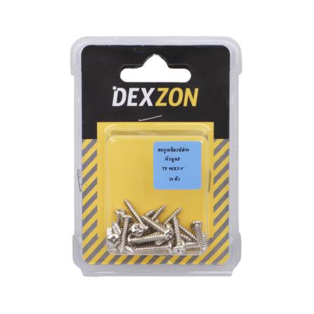 สกรูเกลียวปล่อย TP DEXZON 6X3/4 นิ้ว 25 ตัว_2