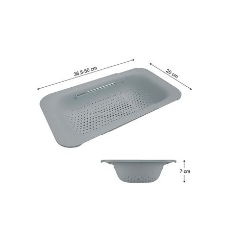 ตะแกรงพลาสติกยืดหด PARNO AP-ONEW G สีเทา_6