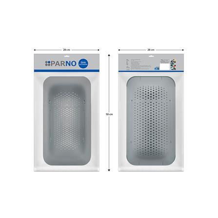 ตะแกรงพลาสติกยืดหด PARNO AP-ONEW G สีเทา_5
