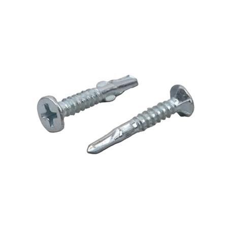 สกรูยิงไม้ฝาปลายสว่านมีปีก TF DEXZON 7x1 นิ้ว (แพ็ก 100 ชิ้น)_0