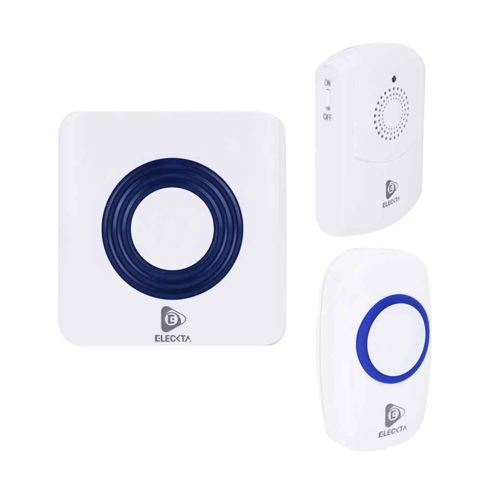 กระดิ่งไร้สายแบบเสียบปลั๊ก ELECKTA FX-LM สีขาว