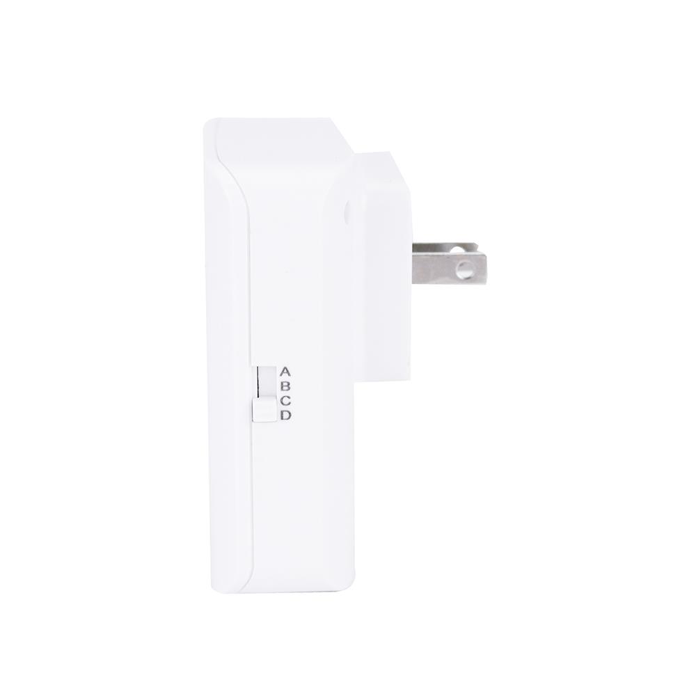 กระดิ่งไร้สายแบบเสียบปลั๊ก ELECKTA FX-LM สีขาว