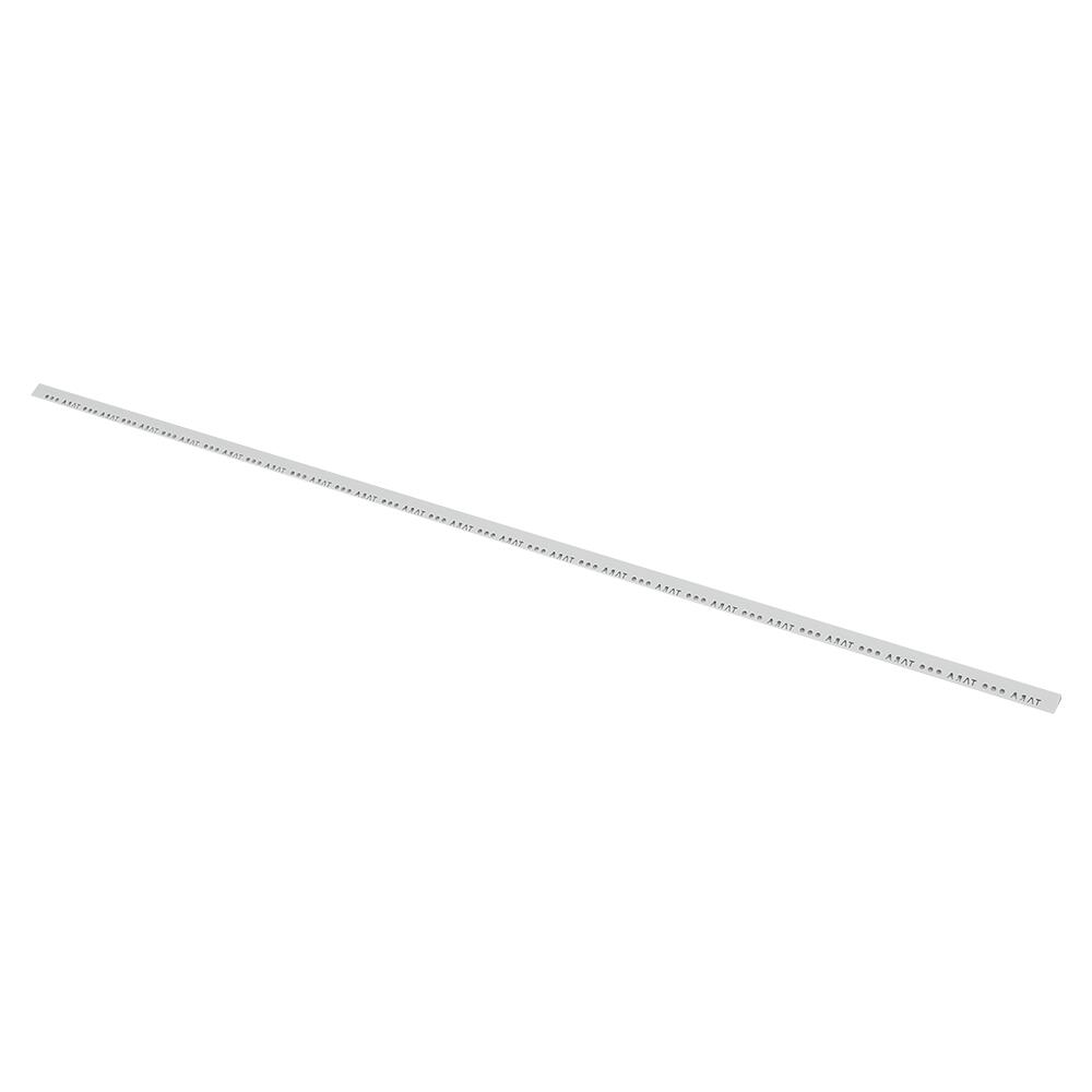 คิ้วอะลูมิเนียมแบบโค้ง TARA 12 มม. 2 ม. สีอะลูมิเนียม