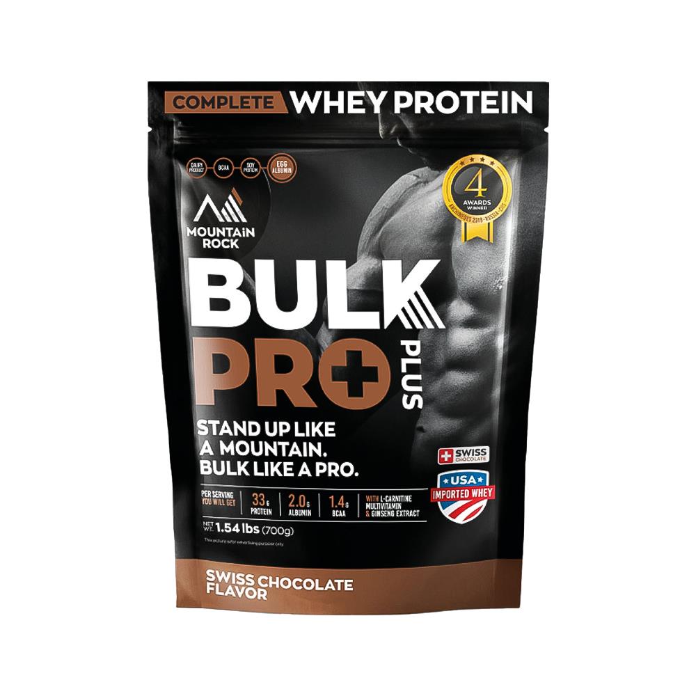 ผลิตภัณฑ์เวย์โปรตีน 33 ก. MOUNTAIN ROCK สวิสช็อกโกแลต