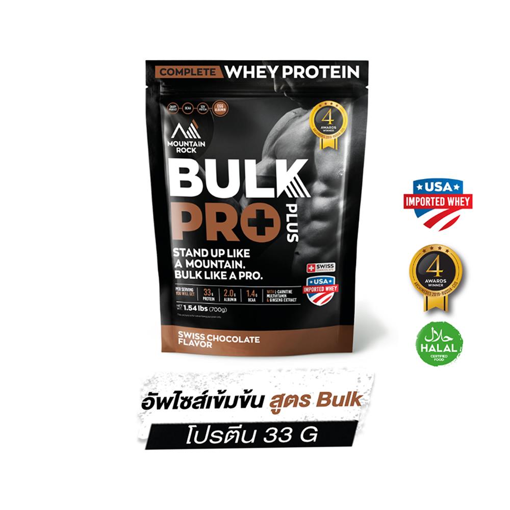 ผลิตภัณฑ์เวย์โปรตีน 33 ก. MOUNTAIN ROCK สวิสช็อกโกแลต