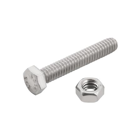 สกรูหัวหกเหลี่ยม 1/4 นิ้วX1-1/2 นิ้ว 5 ชิ้น/แพ็ก_0