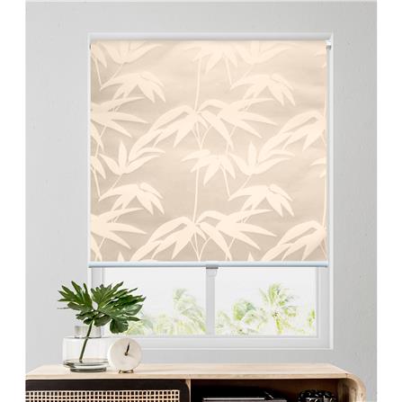 ผ้าม่านม้วน HOME LIVING STYLE CORDLESS SHADOW 100X160 ซม. สีครีม_4