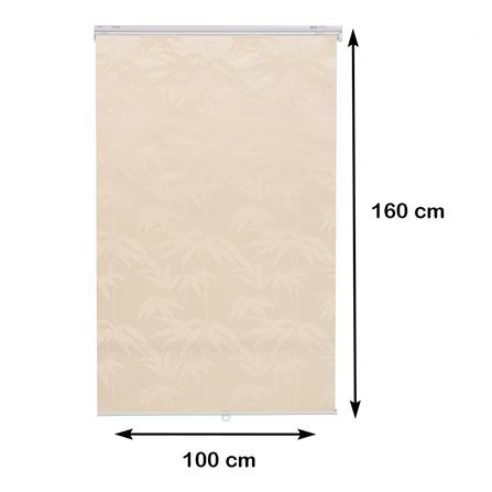ผ้าม่านม้วน HOME LIVING STYLE CORDLESS SHADOW 100X160 ซม. สีครีม_6
