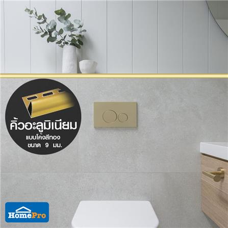 คิ้วอะลูมิเนียมแบบโค้ง TARA 9 มม. 2 ม. สีทอง_6