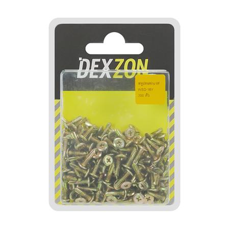 สกรูปลายสว่าน WF DEXZON 10X24X16  200 ชิ้น_2