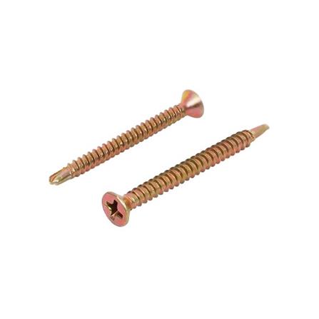 สกรูปลายสว่าน DEXZON TF 8x11/2 นิ้ว 15 ชิ้น_0