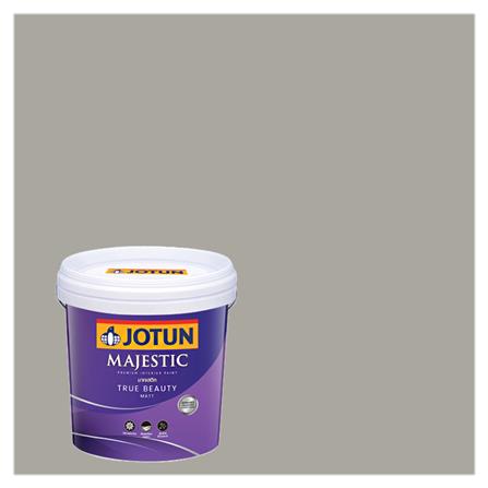 สีน้ำทาภายใน ชนิดด้าน JOTUN MAJESTIC TRUE BEAUTY 1032 สี IRON GREY 2.5 แกลลอน_0