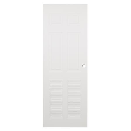 ประตูภายใน UPVC MODERNWOOD REVO MLIR003 70X200 ซม. สีขาว เจาะลูกบิด_0