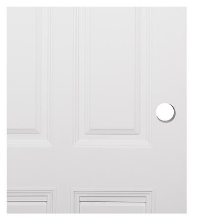 ประตูภายใน UPVC MODERNWOOD REVO MLIR003 70X200 ซม. สีขาว เจาะลูกบิด_2