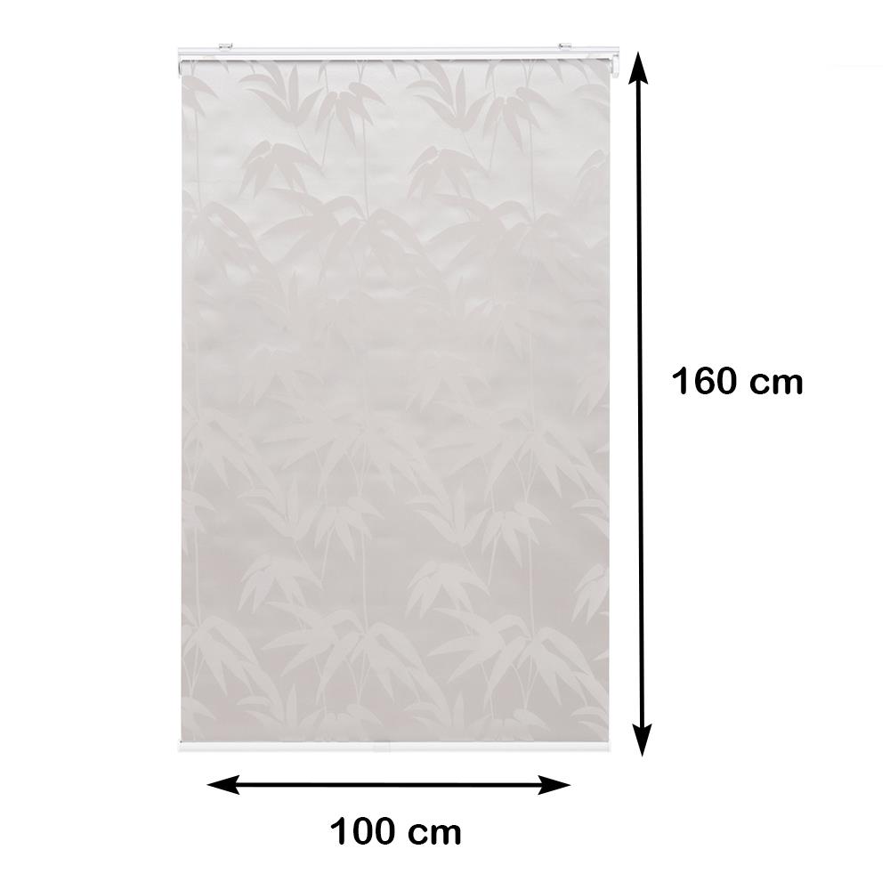 ผ้าม่านม้วน HOME LIVING STYLE CORDLESS SHADOW 100X160 ซม. สีเทา