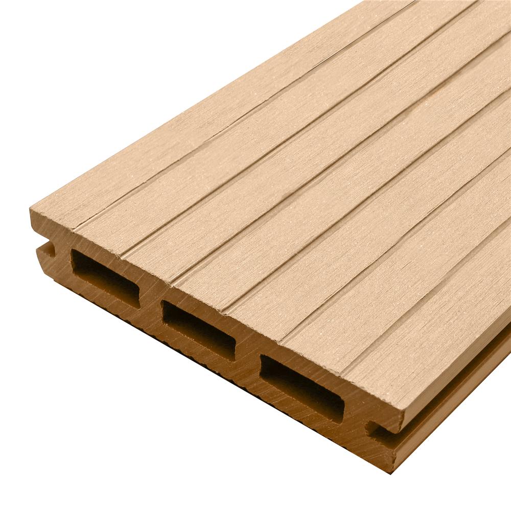 ไม้พื้น THAISUN ELEGANT DEK001-CY05 10X240X2 ซม. สีไม้สัก