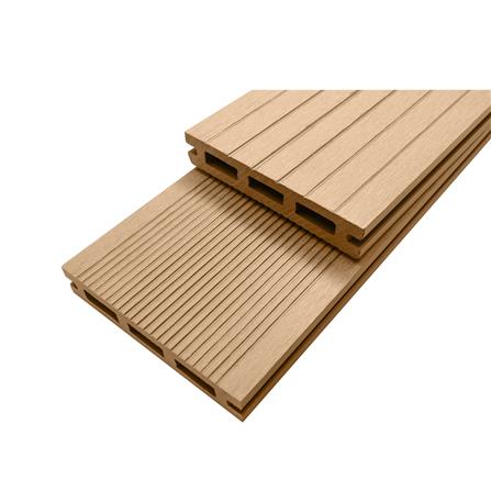 ไม้พื้น THAISUN ELEGANT DEK001-CY05 10X240X2 ซม. สีไม้สัก_1