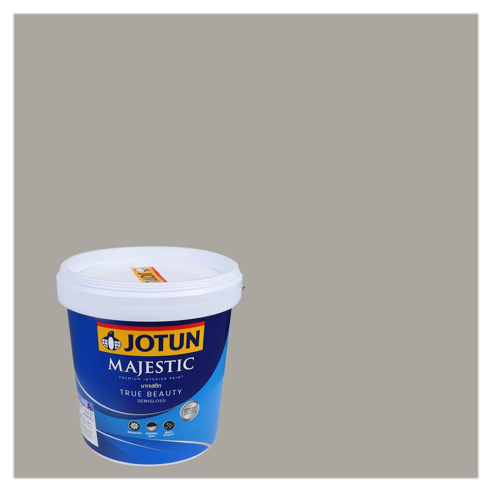 สีน้ำทาภายใน ชนิดกึ่งเงา JOTUN MAJESTIC TRUE BEAUTY 1032 สี IRON GREY 2.5 แกลลอน