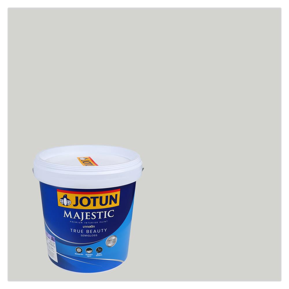 สีน้ำทาภายใน ชนิดกึ่งเงา JOTUN MAJESTIC TRUE BEAUTY 9915 สี OXFORD RIVER 2.5 แกลลอน