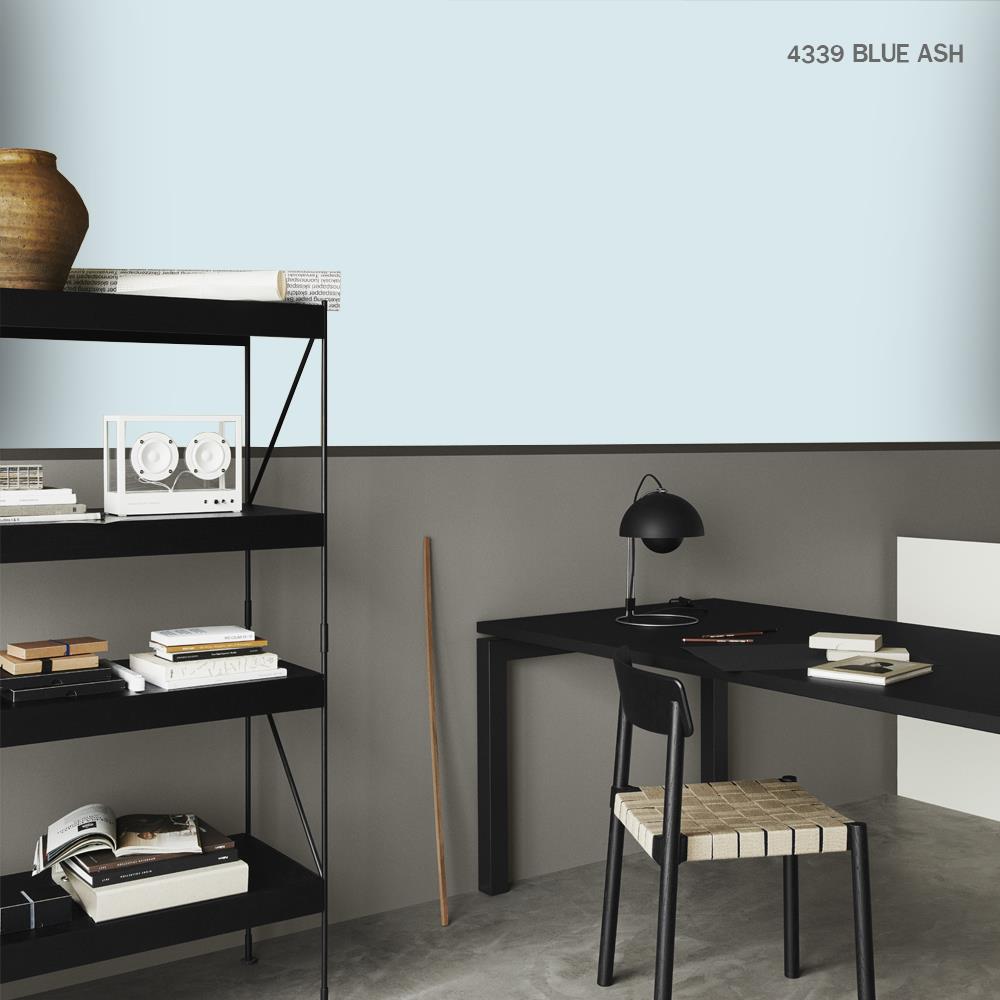 สีน้ำทาภายใน ชนิดด้าน JOTUN MAJESTIC TRUE BEAUTY 4339 สี BLUE ASH 2.5 แกลลอน