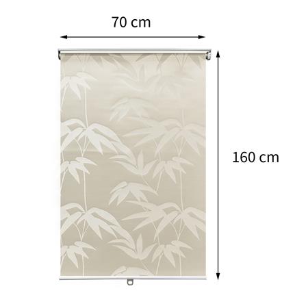 ผ้าม่านม้วน HOME LIVING STYLE CORDLESS SHADOW 70X160 ซม. สีครีม_4