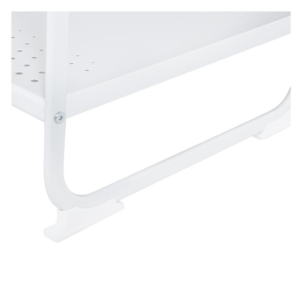 ราวแขวนผ้า+ชั้นวาง 3 ชั้น PLIM COCO 90 ซม. สีขาว