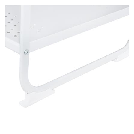 ราวแขวนผ้า+ชั้นวาง 3 ชั้น PLIM COCO 90 ซม. สีขาว_2