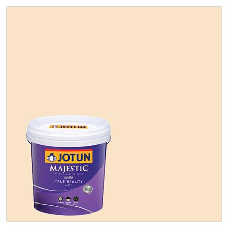 สีน้ำทาภายใน ชนิดด้าน JOTUN MAJESTIC TRUE BEAUTY 1648 สี WILTSHIRE CREAM 2.5 แกลลอน_0