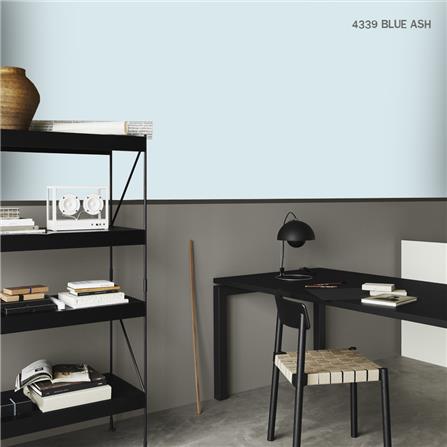 สีน้ำทาภายใน ชนิดกึ่งเงา JOTUN MAJESTIC TRUE BEAUTY 4339 สี BLUE ASH 2.5 แกลลอน_2