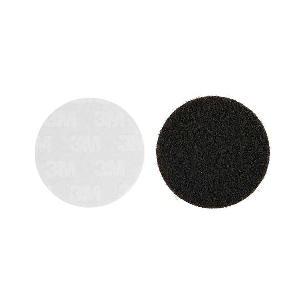 สักหลาดกลม DEXZON 35X3 มม. สีดำ 12 ชิ้น