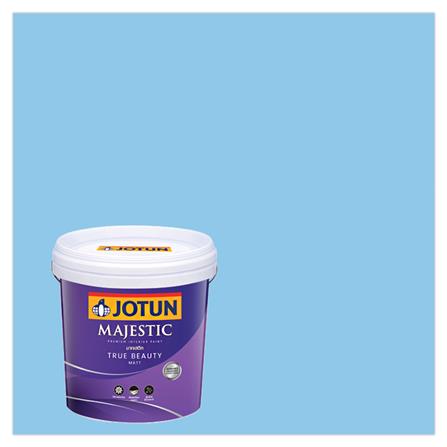 สีน้ำทาภายใน ชนิดด้าน JOTUN MAJESTIC TRUE BEAUTY 4445 สี ARCTIC BLUE 2.5 แกลลอน_0