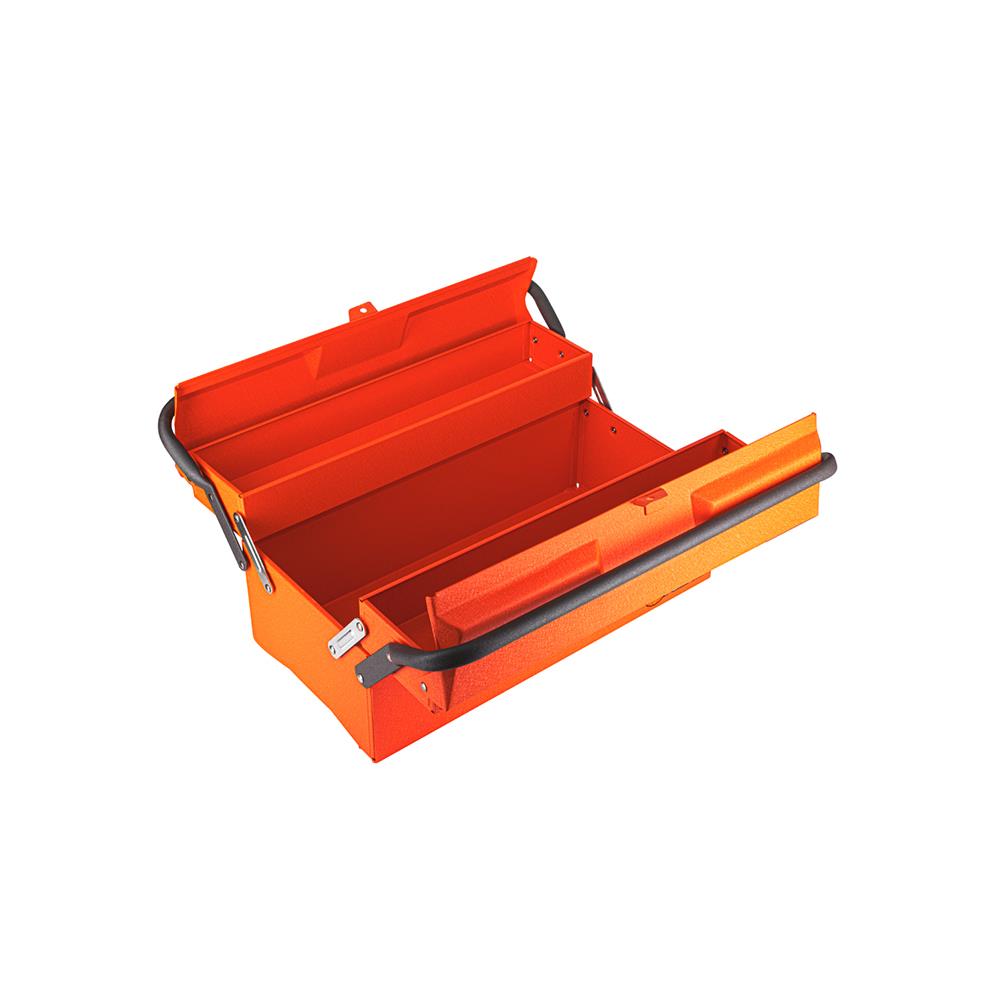 กล่องเครื่องมือเหล็ก PROFESSIONAL PUMPKIN 16 นิ้ว สีส้ม