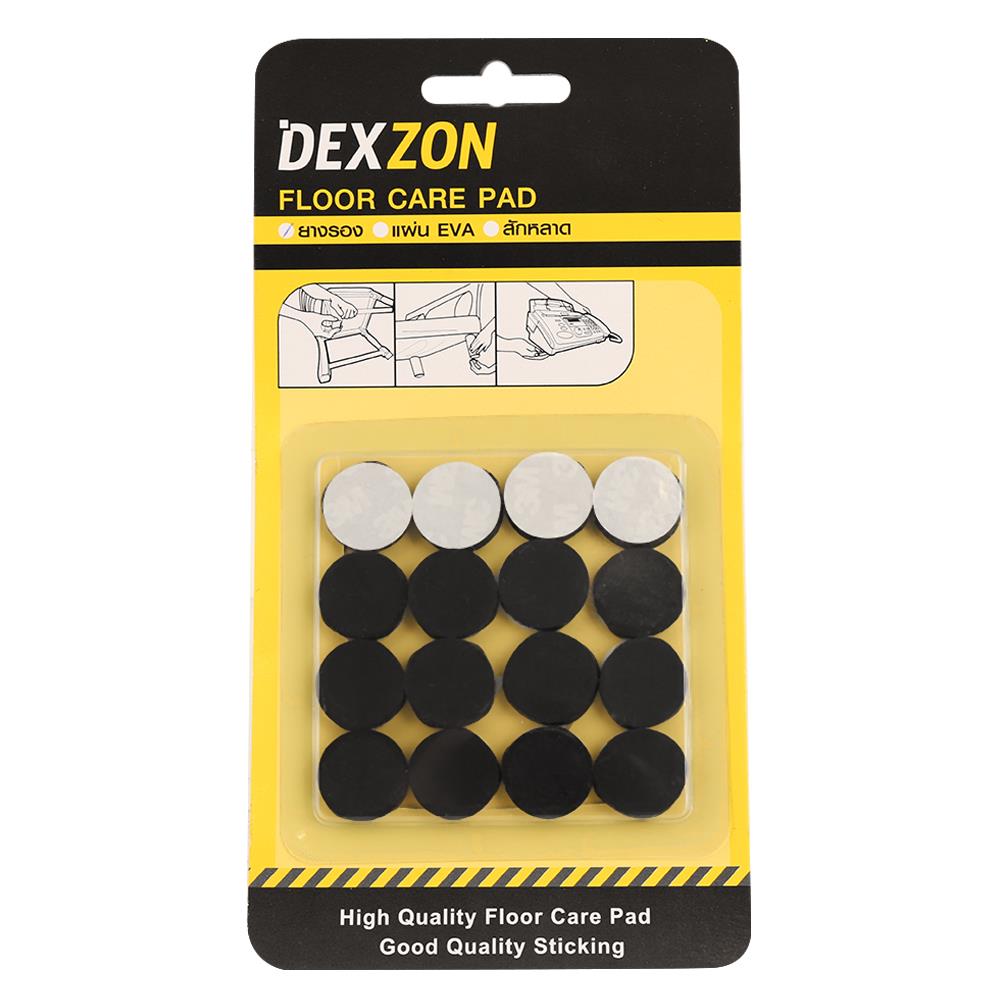 ยางรองกลม DEXZON 18X3 มม. สีดำ 16 ชิ้น