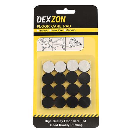 ยางรองกลม DEXZON 18X3 มม. สีดำ 16 ชิ้น_1