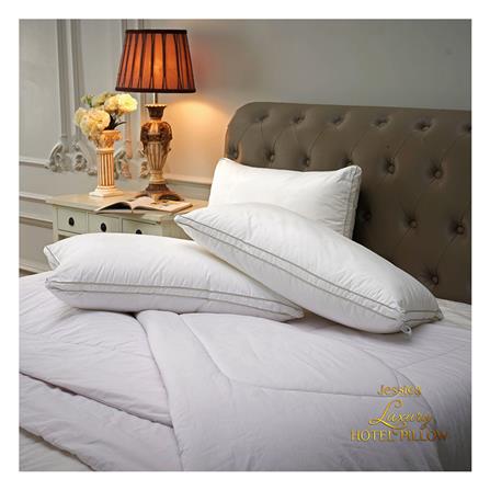 หมอนหนุน ใยสังเคราะห์ JESSICA LUXURY HOTEL 26055 50x72.5 ซม.สีขาว_5