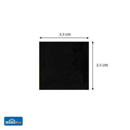 ยางรองเหลี่ยม DEXZON 25X3 มม. สีดำ 12 ชิ้น_2