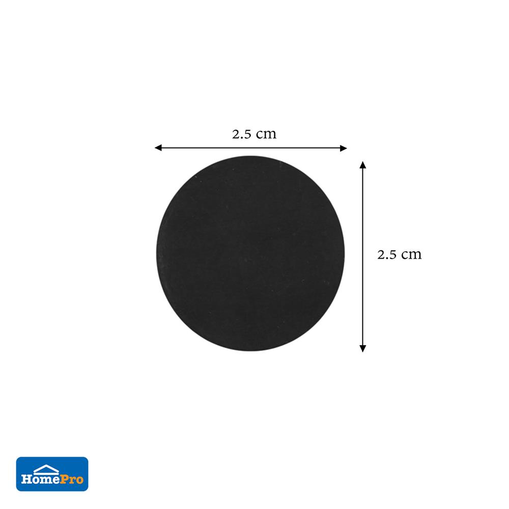 ยางรองกลม DEXZON 35X3 มม. สีดำ 12 ชิ้น